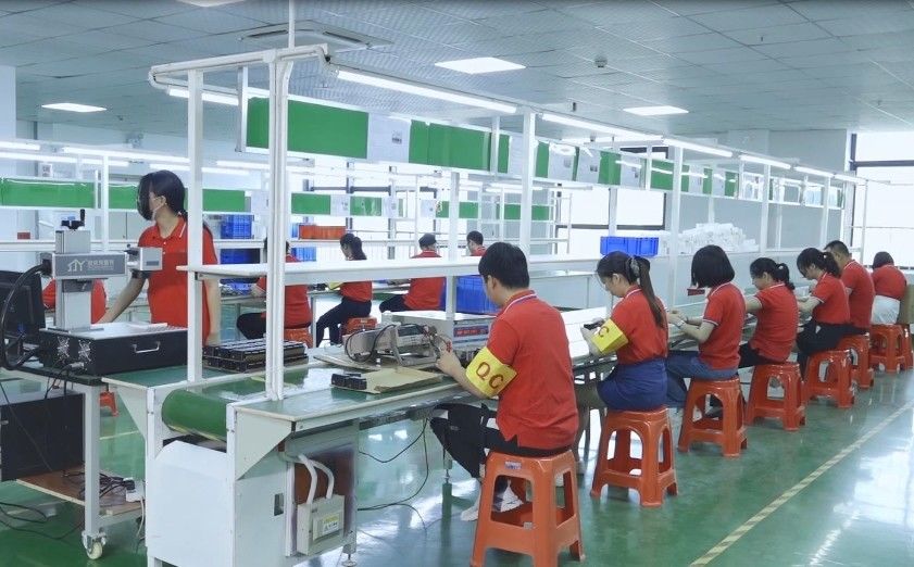 Shenzhen Keygma Electrical Manufacturing Co.,Ltd linha de produção do fabricante