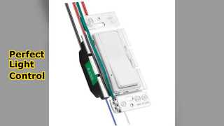 Interruptor dimmer 0-10V com controle de luz suave certificado ETL